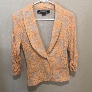 Day trip lace blazer